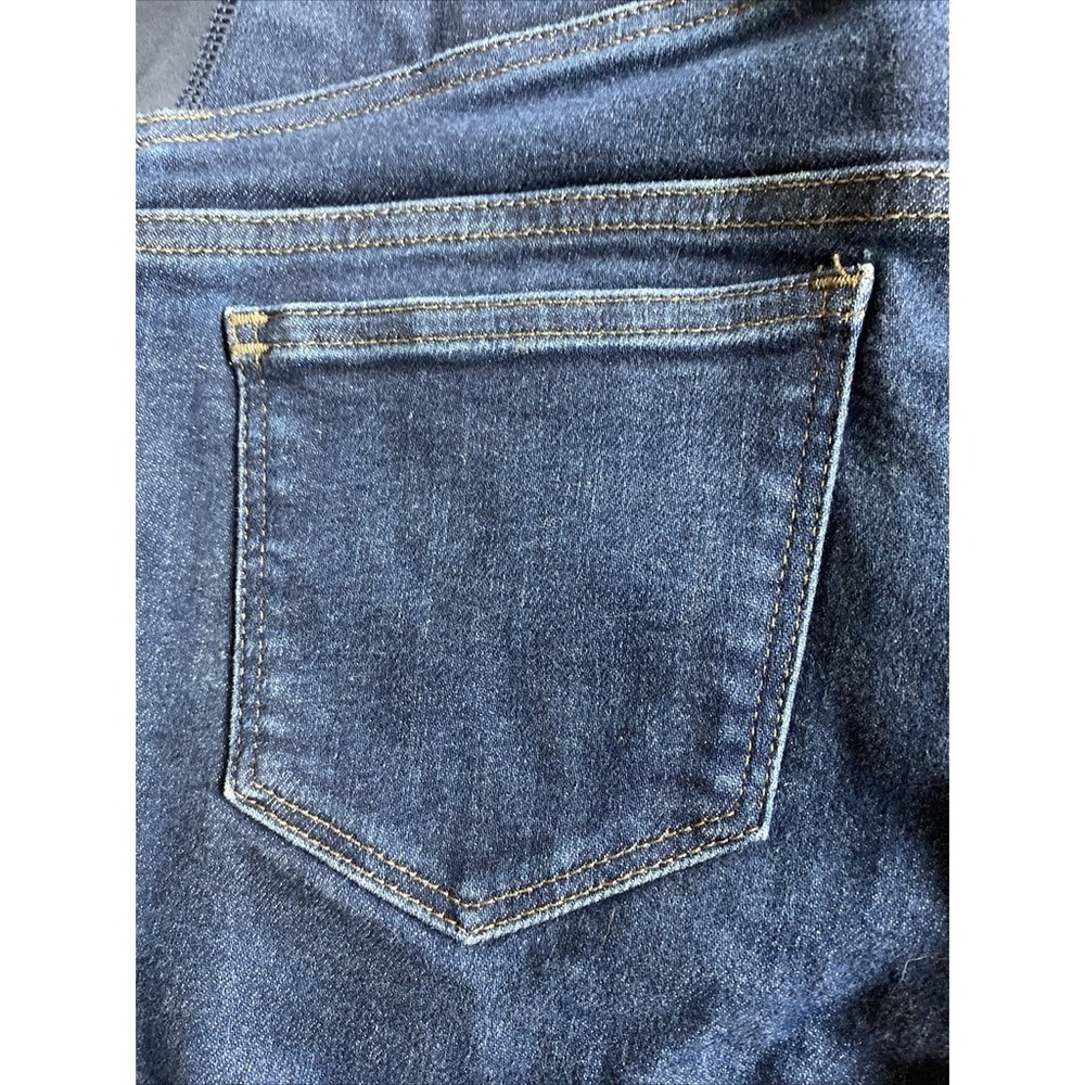 Madewell Over The Belly Maternity Skinny Jeans Denim Dark Wash J Crew Sz 26 - Picture 8 of 11